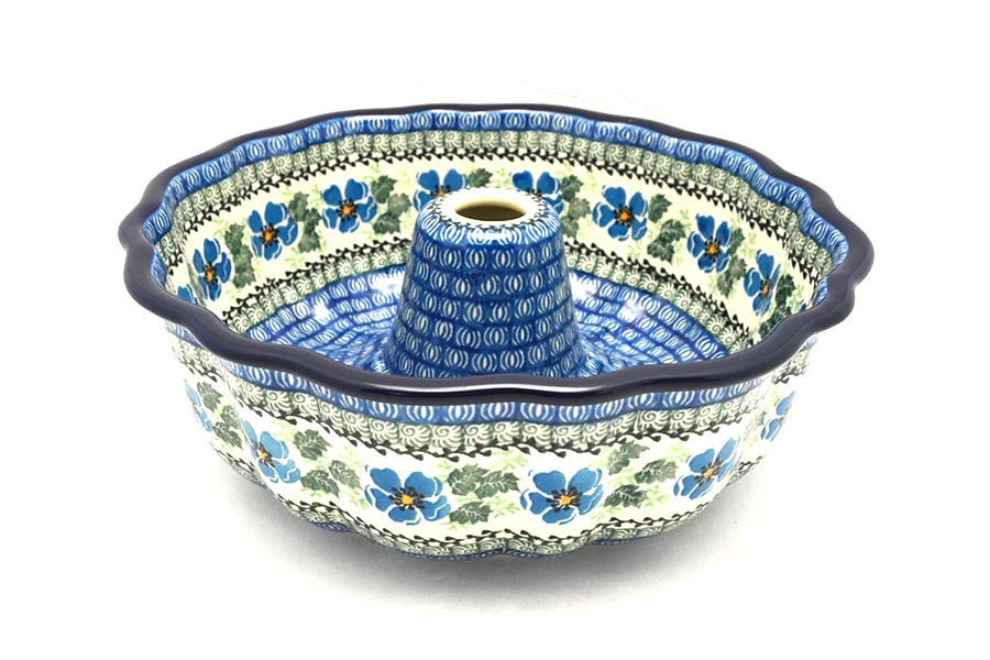 Polish Pottery Baker - Bundt Pan - Morning Glory