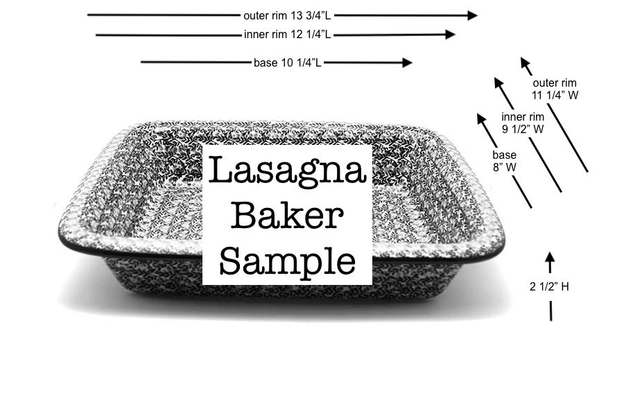 Polish Pottery Baker - Lasagna - Maraschino - Image 2
