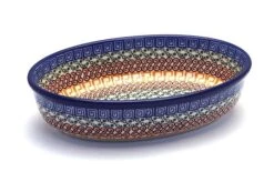 Polish Pottery Baker - Oval - Small - Autumn