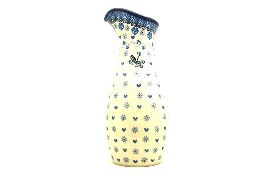 Polish Pottery Carafe - 2 1/2 Pint - Dragonfly