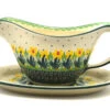 Polish Pottery Gravy Boat - Daffodil