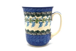 Polish Pottery Mug - 16 Oz. Bistro - Wisteria