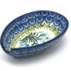 Polish Pottery Spoon Rest - Blue Bells