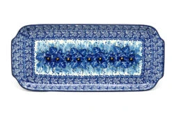 Polish Pottery Tray - Appetizer - 12" - Unikat Signature U3639