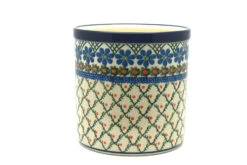 Polish Pottery Utensil Holder - Primrose