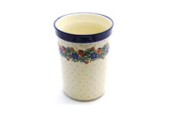 Polish Pottery Wine Crock - Garden Party