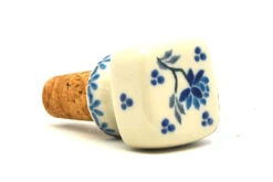 Polish Pottery Wine Stopper - Clover Field